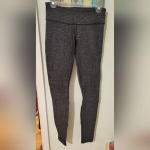 LAST CHANCE! Lululemon Women's Gray Herringbone Leggings